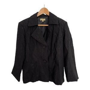 Kerrybrooke Elegant Black Women's Jacket Size L